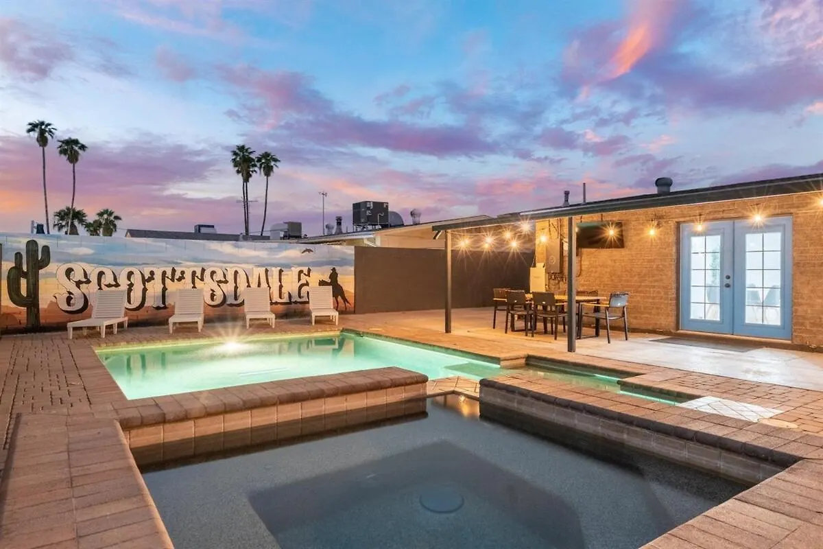 Heated Pool, Spa, Modern 3B Oasis, Scottsdale Tempe 0*,  United States